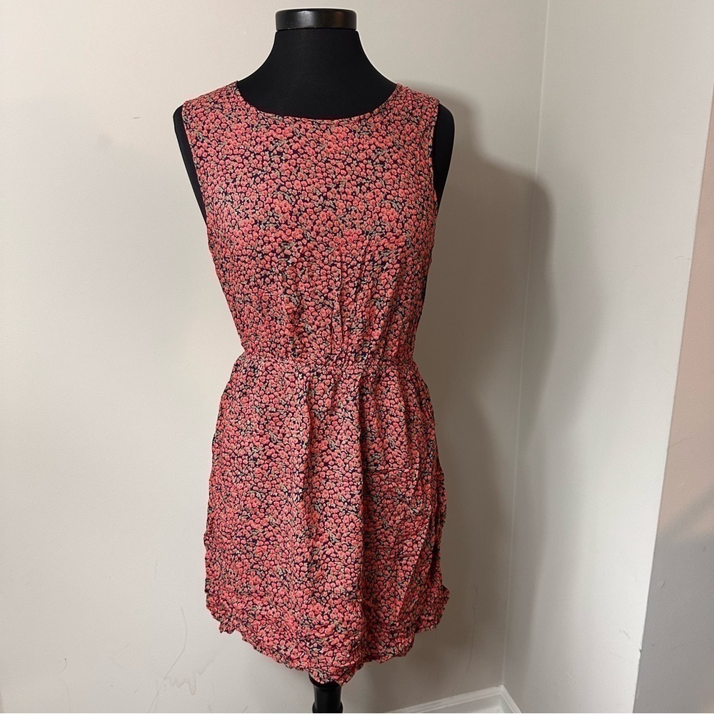 Garage Backless Floral Dress in Size Large
